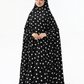Black Hearts Flowy Khimar