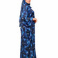 Ocean Blue Satin Isdal