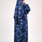 Ocean Blue Satin Isdal