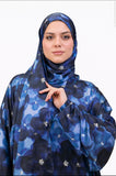 Ocean Blue Satin Isdal