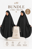 Black Long Veil Bundle + FREE Dust Bag