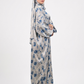 Blossom Blue Satin Isdal