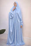 Sky Blue Satin Isdal
