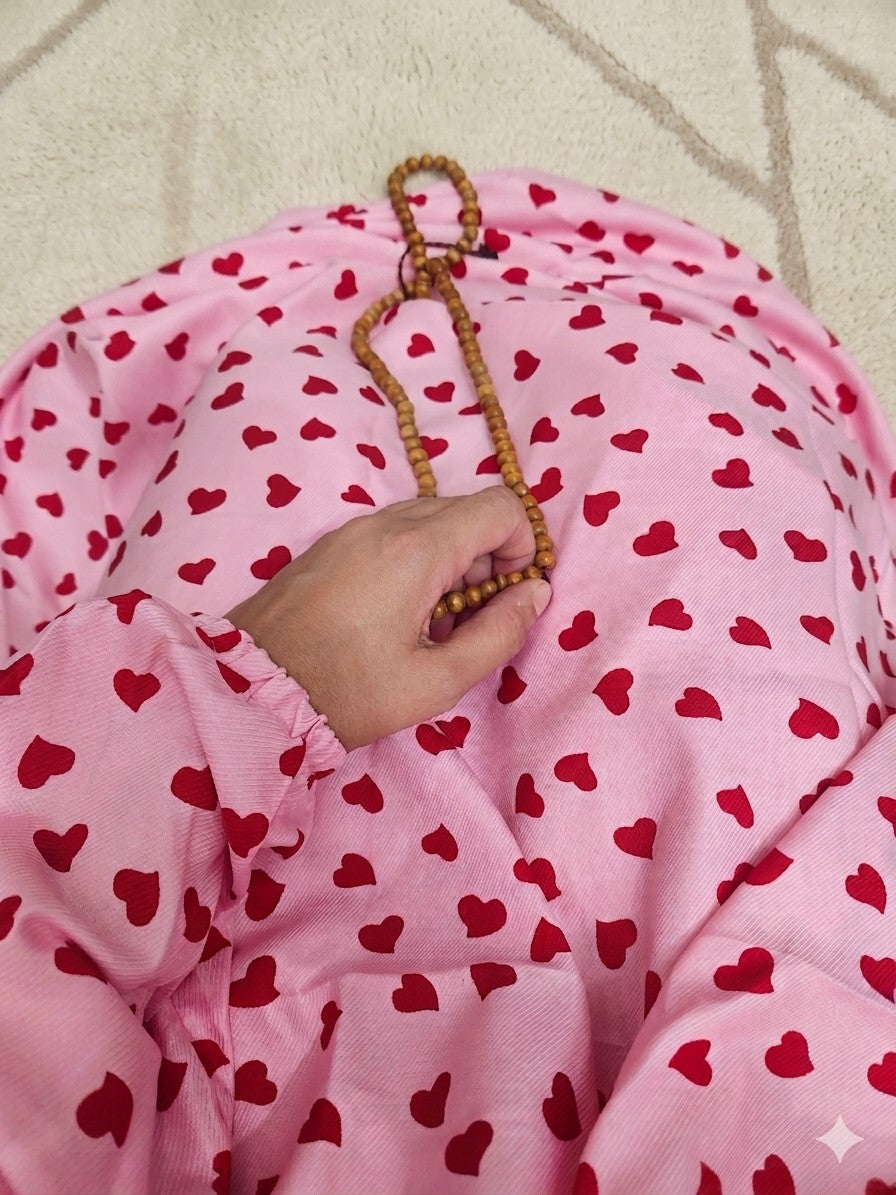 Pink Hearts Flowy Isdal
