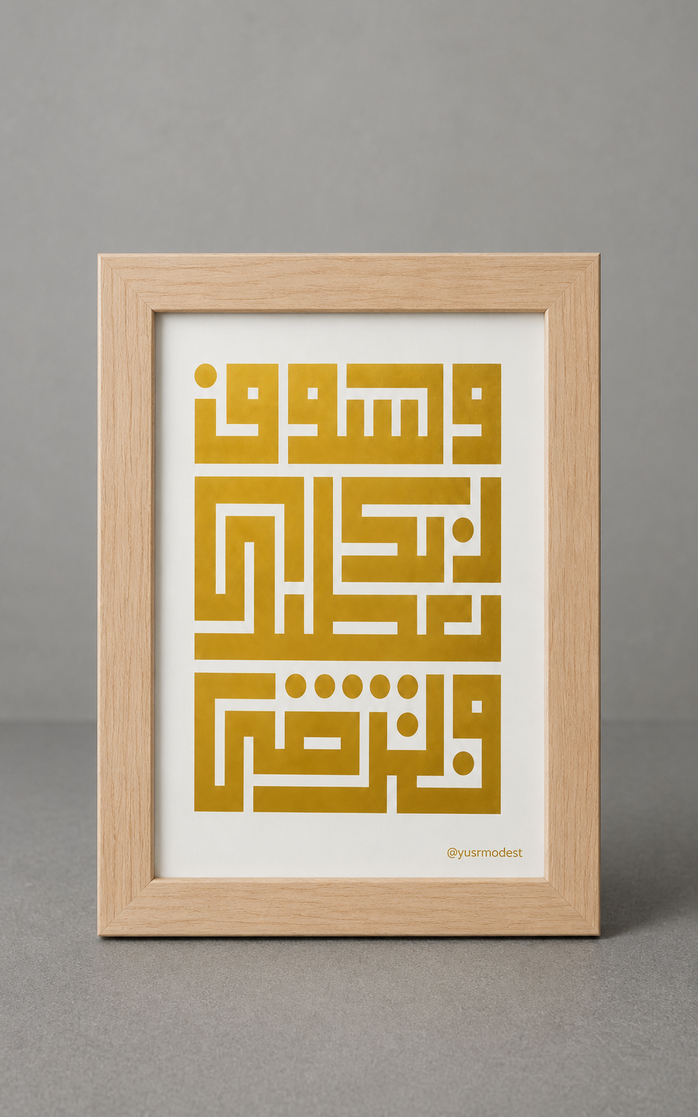Reda Frame "وَلَسَوْفَ يُعْطِيكَ رَبُّكَ فَتَرْضَى"