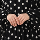 Black Polka Dots Khimar