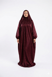 Burgundy Satin Isdal