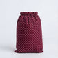 Long Burgundy Prayer Veil