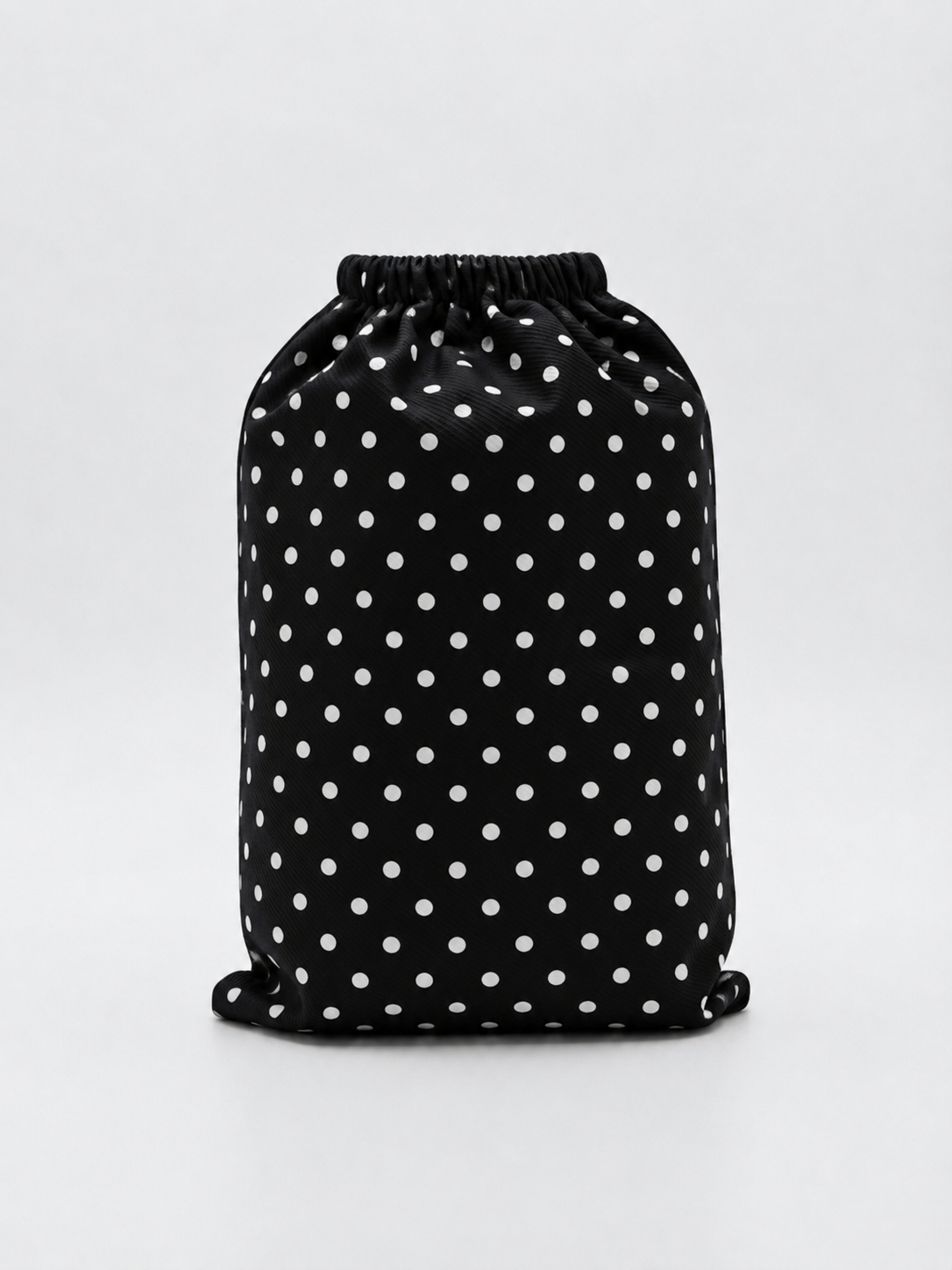 Long Black Polka Prayer Veil