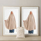 Beige Long Veil Bundle + FREE Dust Bag