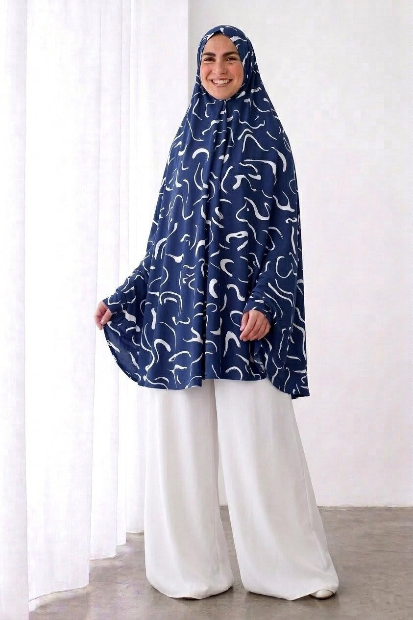 Ocean Blue Prayer Veil